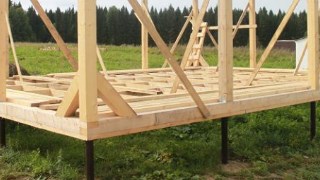 Сарай на винтовых сваях или хозблок на сваях Шатура цена от 2563 руб. / шт.